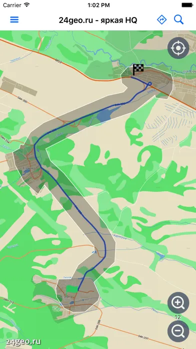 Карта Красноярского края应用截图