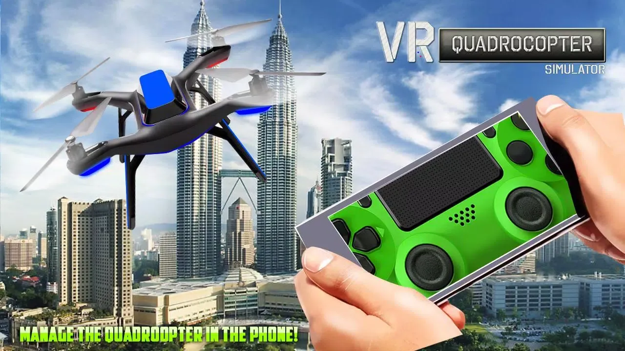 VR Quadrocopter Simulator Screenshots