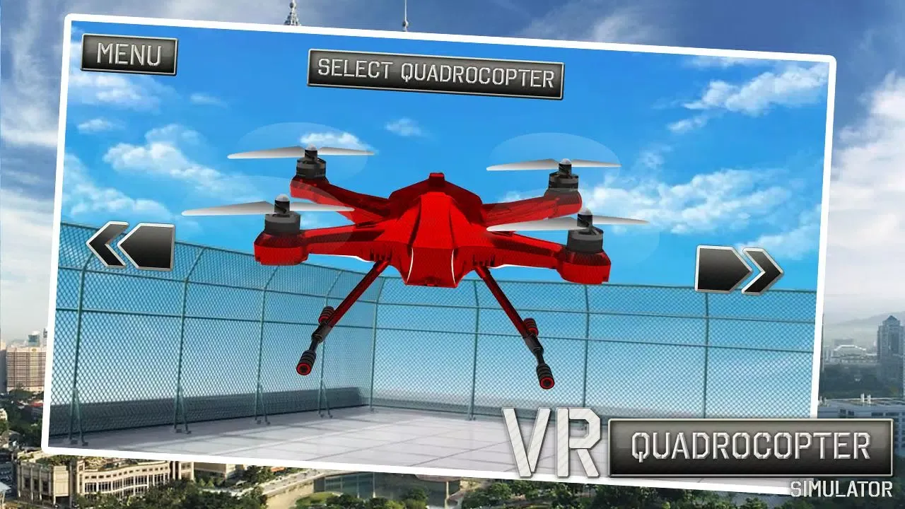 VR Quadrocopter Simulator Screenshots