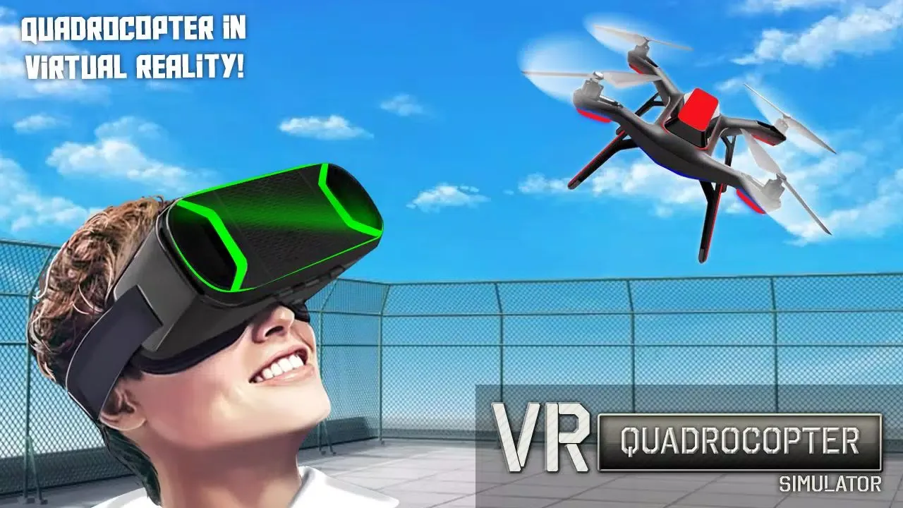 VR Quadrocopter Simulator Screenshots