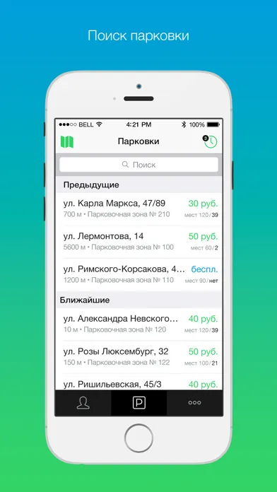 Парковки Тулы スクリーンショット