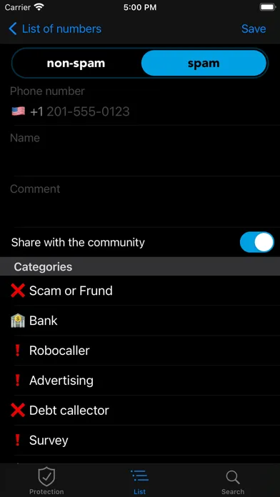 Who's calling? Screenshots