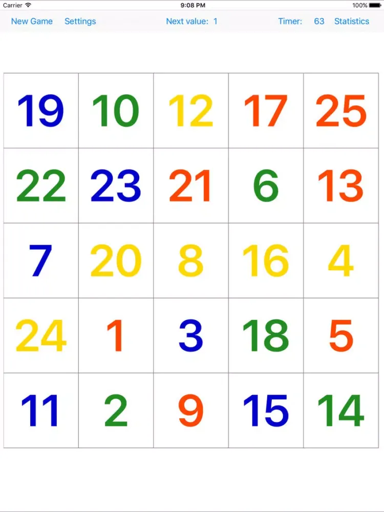 صور Schultz Tables - increase your reading speed! iPad 