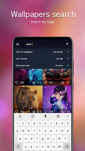7Fon: Wallpapers & Backgrounds Screenshots