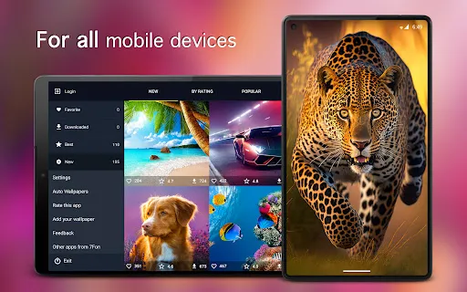 7Fon: Wallpapers & Backgrounds Screenshots