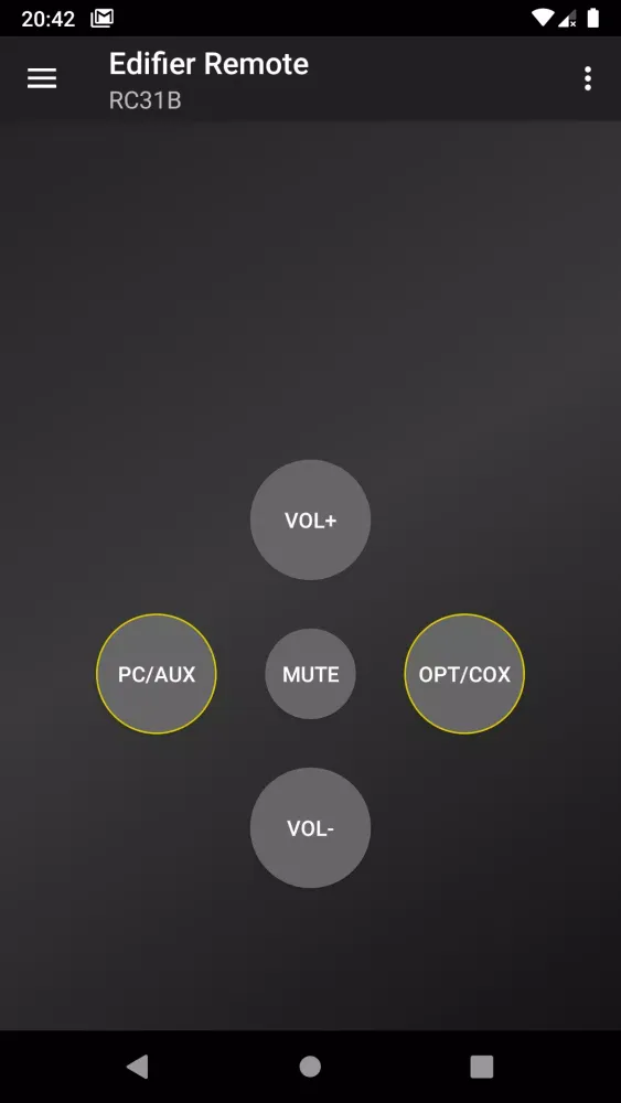 Edifier пульты для акустики Screenshots