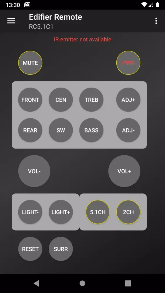 Edifier пульты для акустики Screenshots
