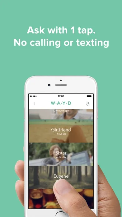 WAYD — Know What Your Friends Are Doing স্ক্রিনশট