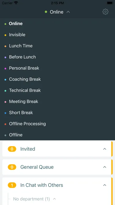 تصاویر Webim: chat service for agents