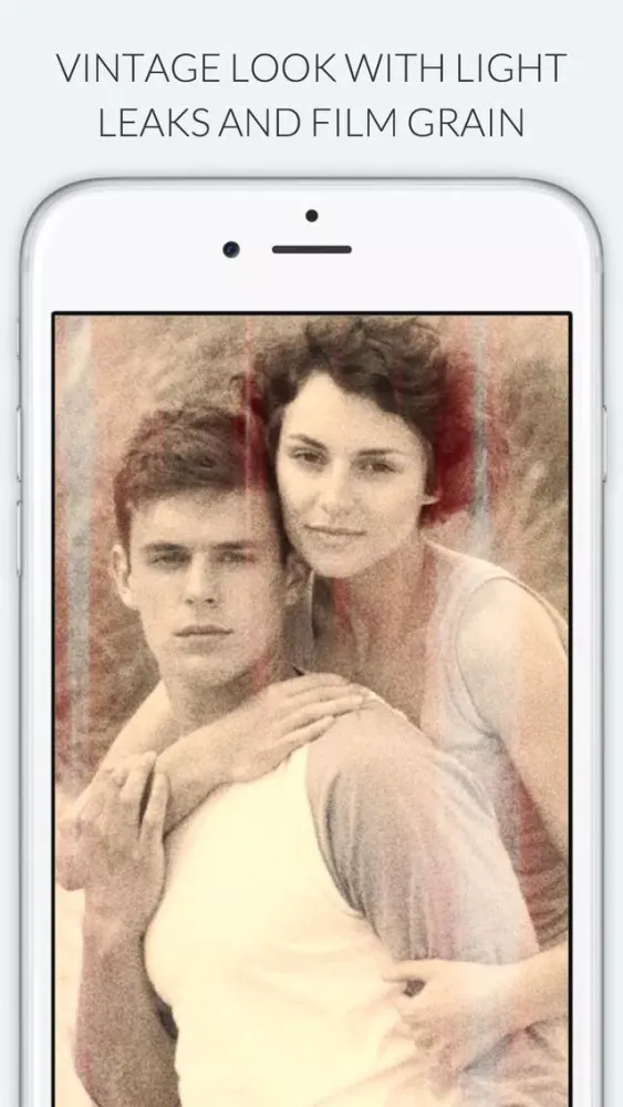 Picafilm - create old vintage film effect, apply analog light leaks and noise スクリーンショット