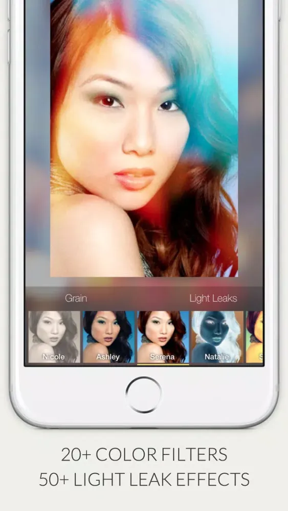 Picafilm - create old vintage film effect, apply analog light leaks and noise スクリーンショット