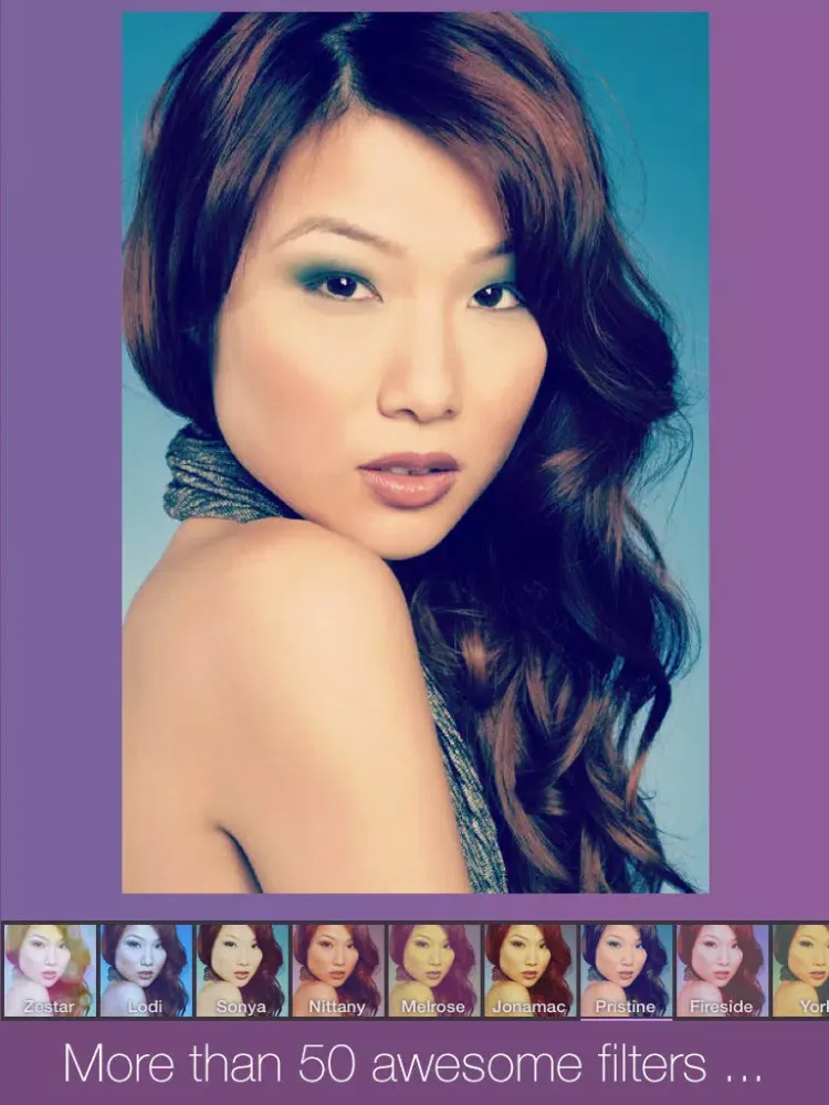 Capturas de pantalla de Picatone - Creative photo effects, filters, fx, colorize, hipster toning iPad 