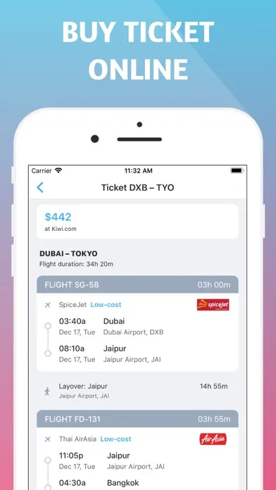 Flightsapp: Travel Airfares سکرین شاٹس