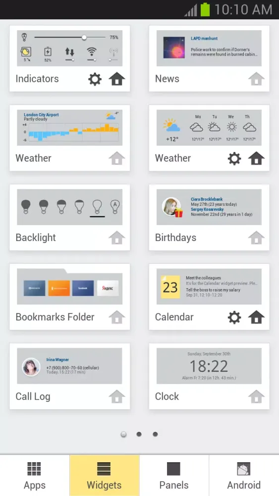 Yandex.Shell Ekran Görüntüleri