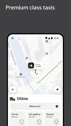 Yandex Go — taxi and delivery Screenshots