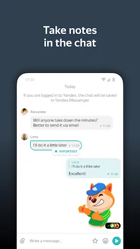 Yandex.Telemost سکرین شاٹس