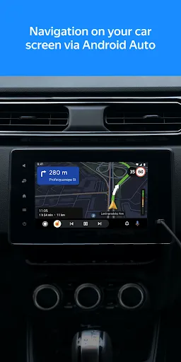 Ảnh chụp màn hình của Yandex Maps and Navigator