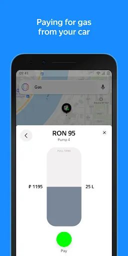 Ảnh chụp màn hình của Yandex Maps and Navigator