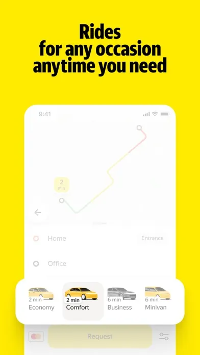 Скриншоты Yandex Go: Taxi Food Delivery