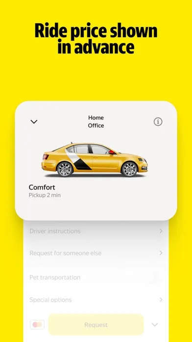 Скриншоты Yandex Go: Taxi Food Delivery