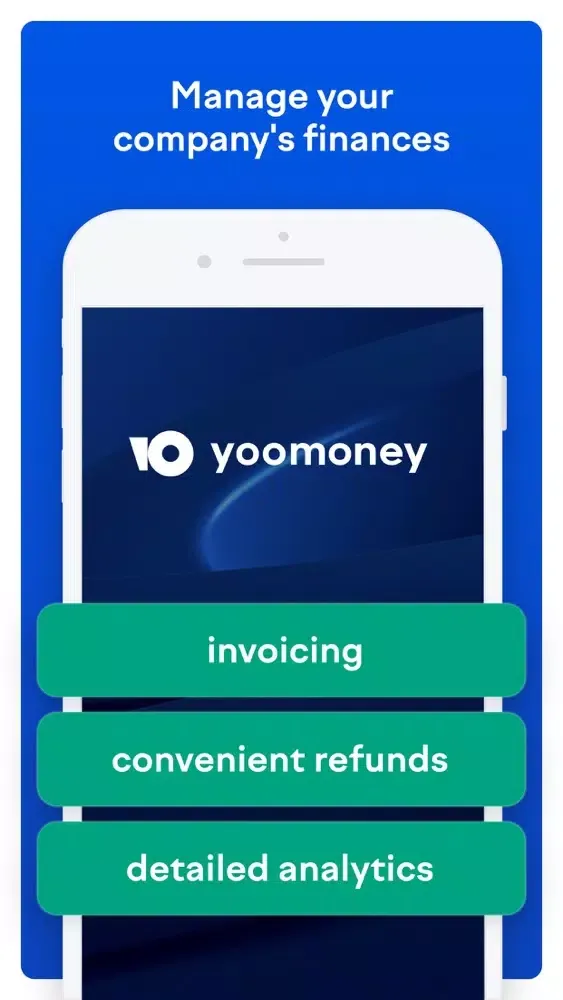 Captures d'écran de YooMoney for Business