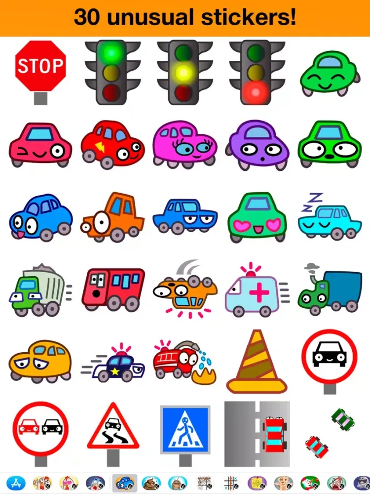 Captures d'écran de Cars - Unusual stickers iPad 