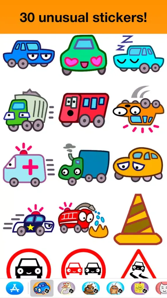 Captures d'écran de Cars - Unusual stickers