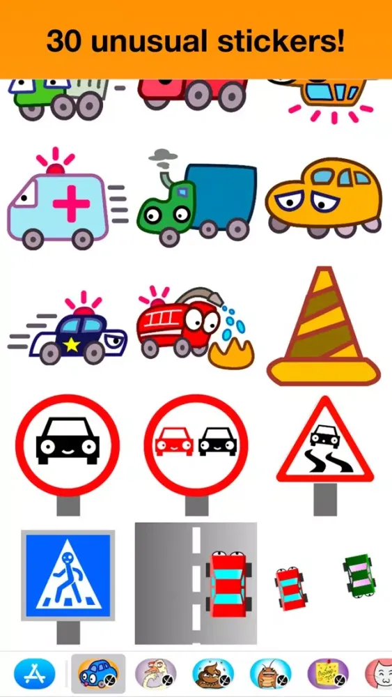 Captures d'écran de Cars - Unusual stickers