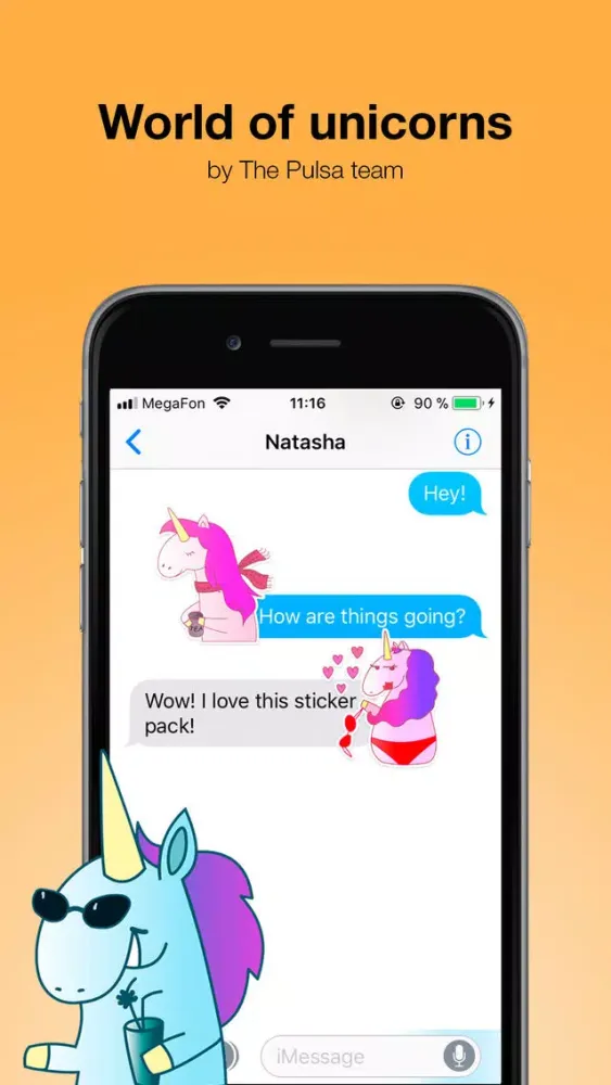Capturas de tela do World of Unicorns