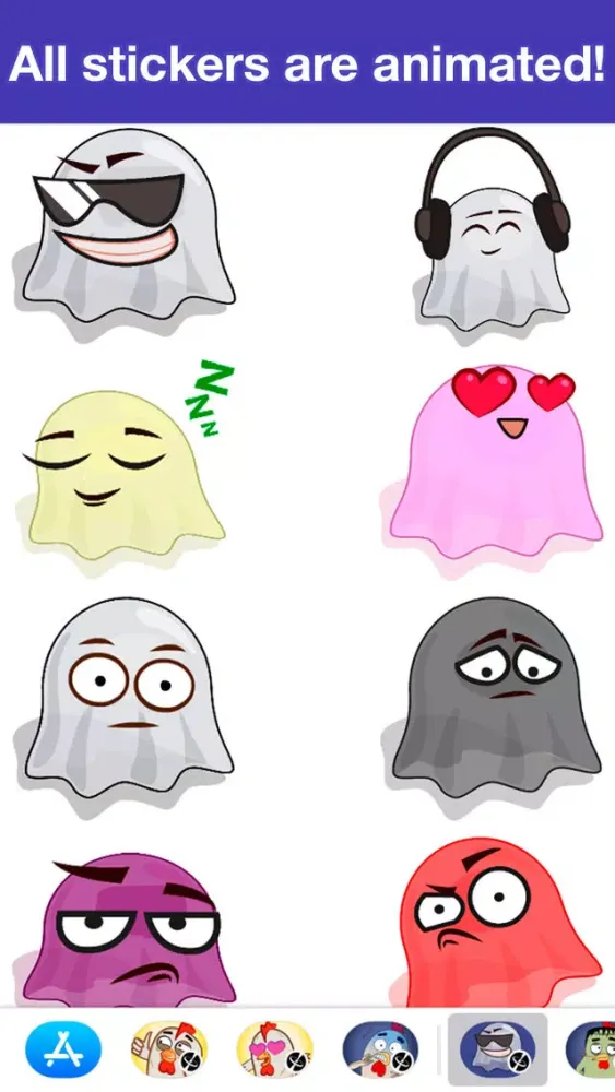 صور Ghosts animated