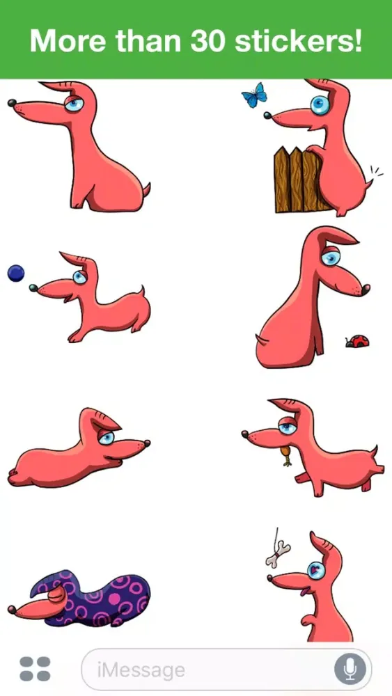 Hot Dog - Cute stickers 스크린샷