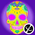Psychedelic stickers