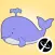 Whale - Cute stickers