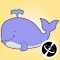 Whale - Cute stickers