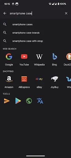Voice Search Screenshots