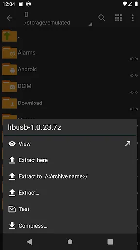 ZArchiver Donate Screenshots
