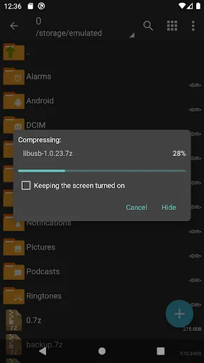 ZArchiver Donate Screenshots
