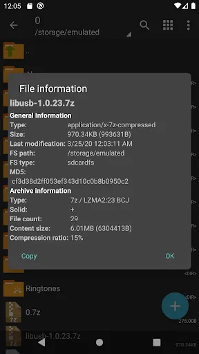ZArchiver Donate Screenshots