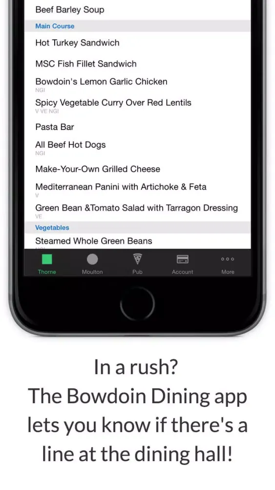 تصاویر Bowdoin Dining & OneCard