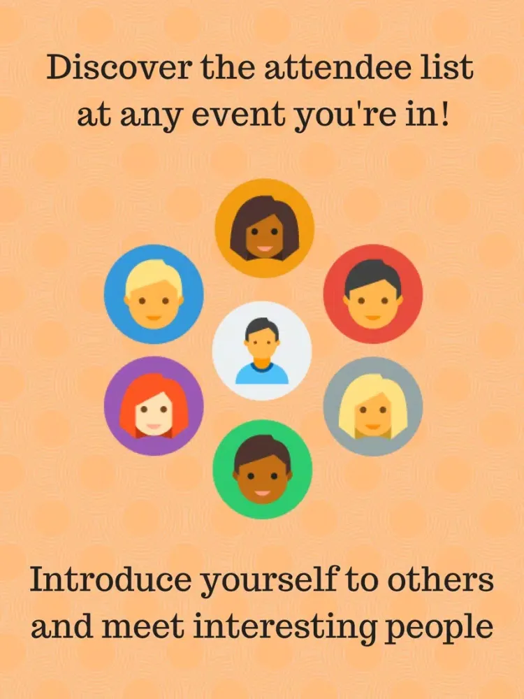 PEERS - Event Networking iPad  Screenshots