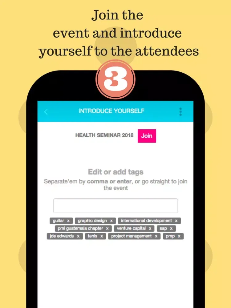 PEERS - Event Networking iPad  Screenshots