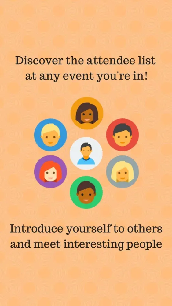PEERS - Event Networking Screenshots