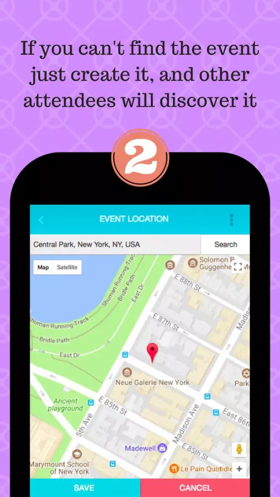 PEERS - Event Networking Screenshots