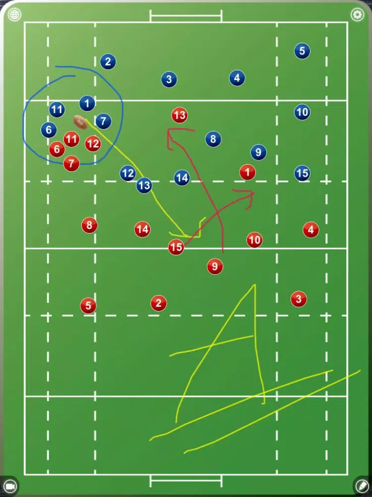 Screenshot di Rugby Board Free iPad 
