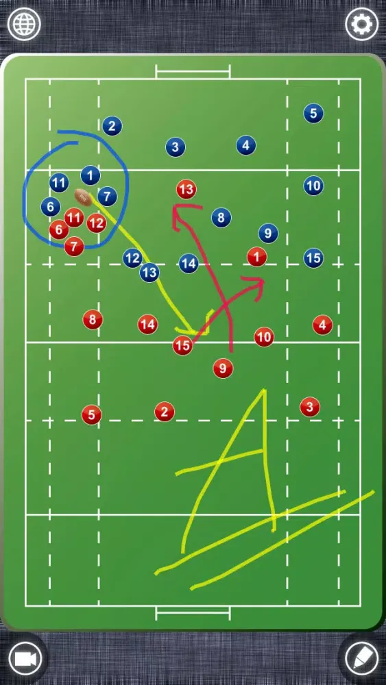 Screenshot di Rugby Board Free