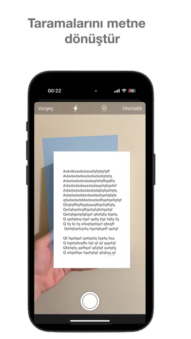 Tangkapan skrin Scan PDF tarayıcı