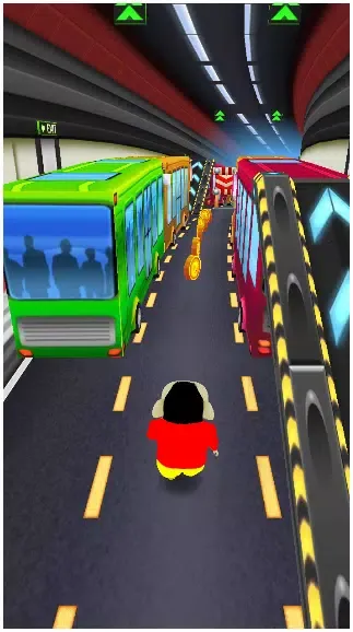 Zrzuty ekranu Super Shinchan Boy Subway Run