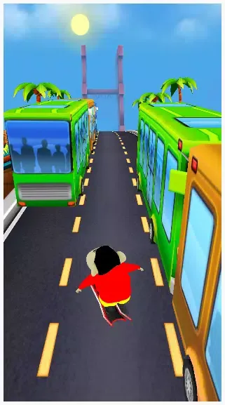 Zrzuty ekranu Super Shinchan Boy Subway Run