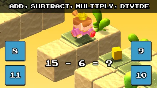 Capturas de tela do Math Jumps: Math Games