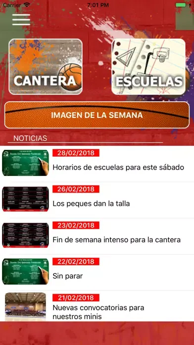 Screenshot di Baloncesto Fuenlabrada SAD